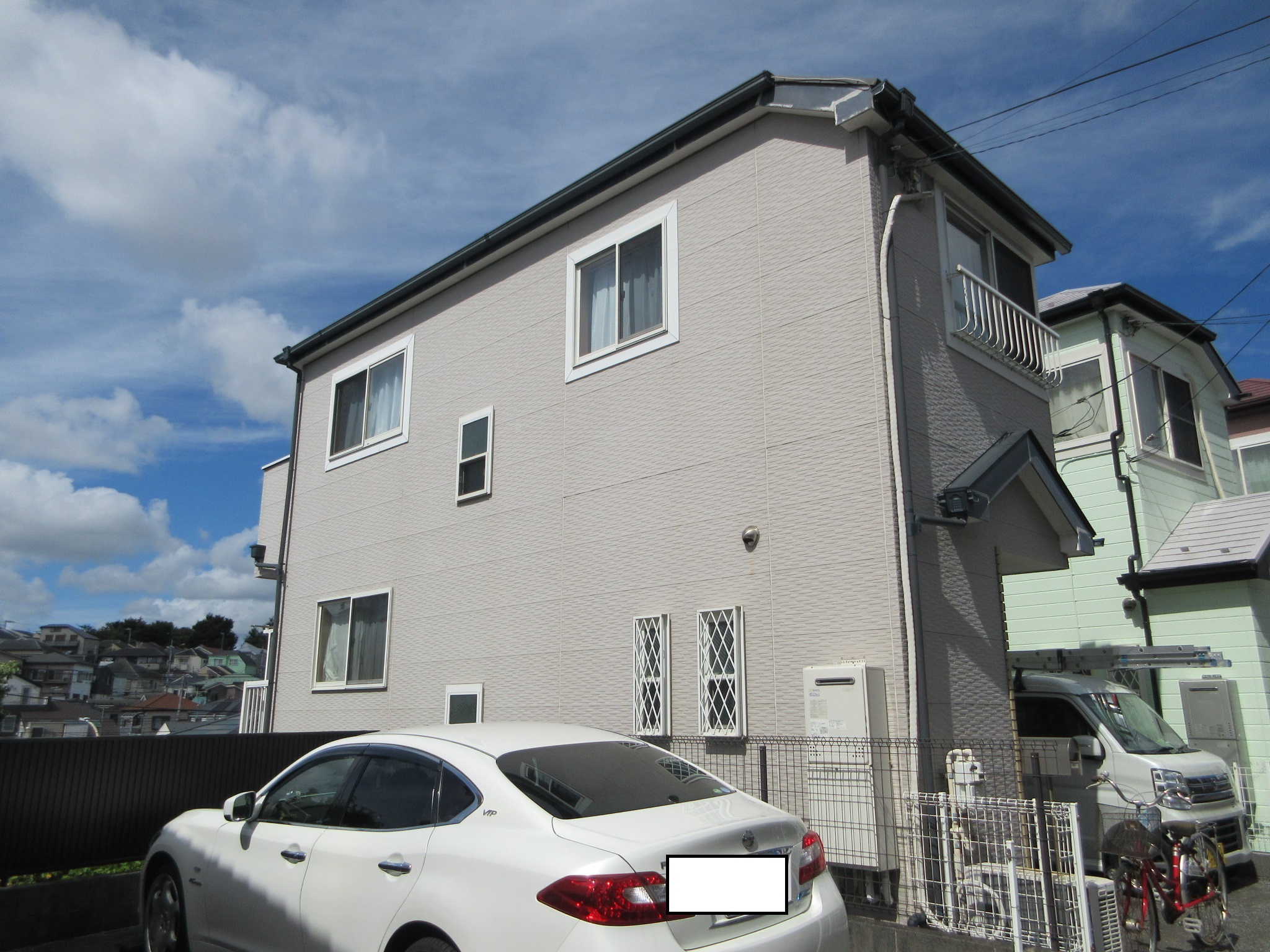 横浜市西区の戸建外壁,屋根塗装防水工事