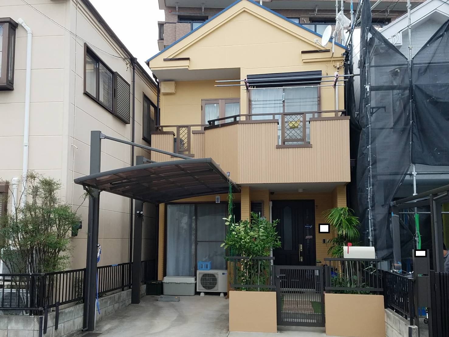 横浜市都筑区の外壁,屋根塗装防水工事