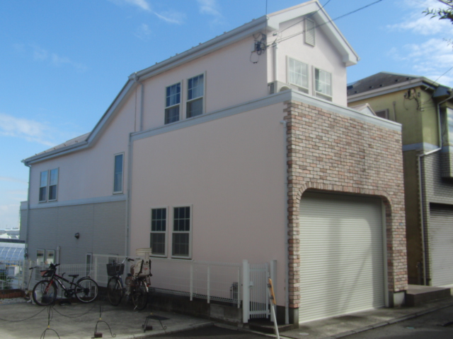 横浜市鶴見区の外壁,屋根塗装工事
